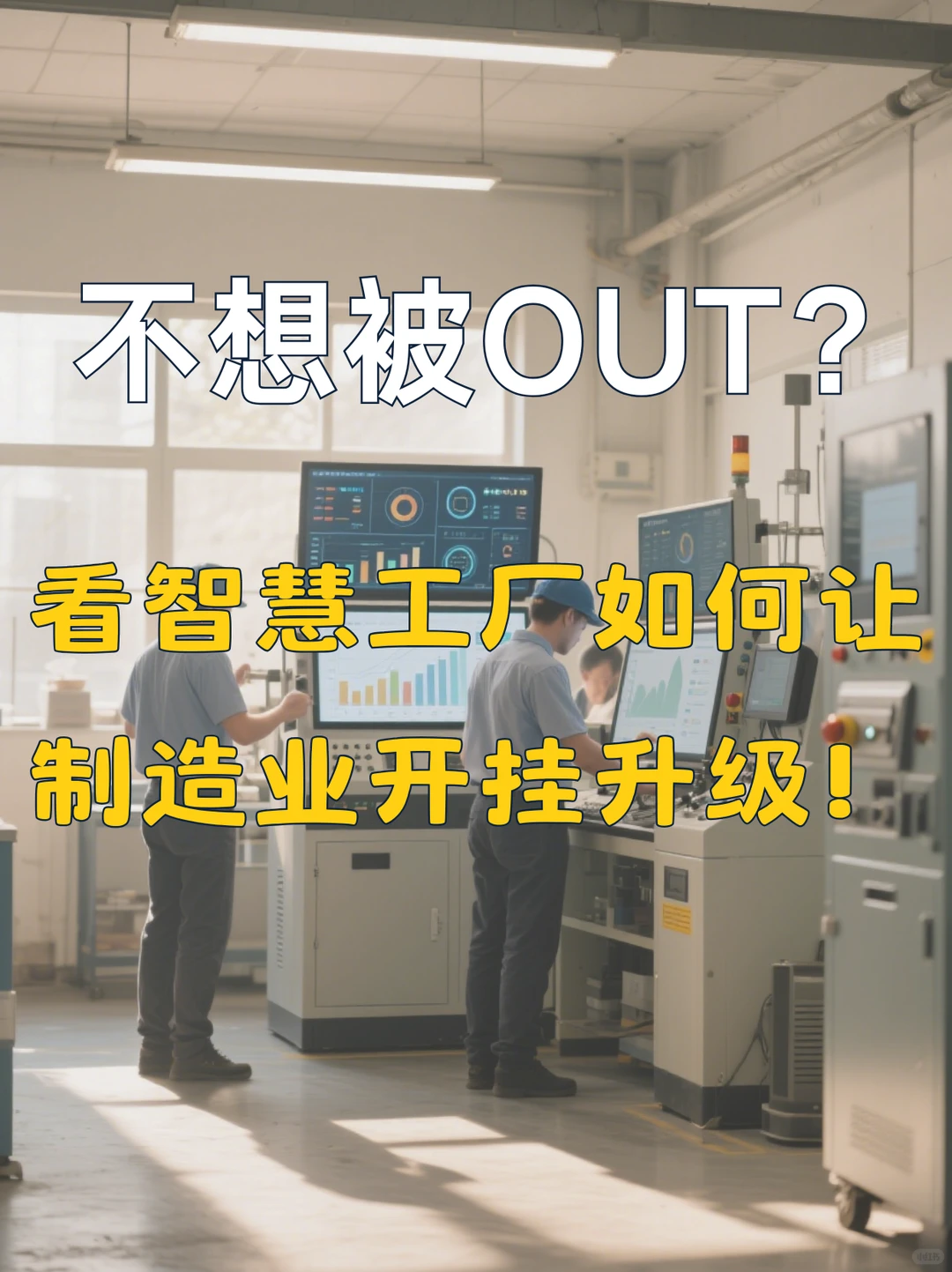 不想被OUT?智慧工厂如何让制造业开挂升级