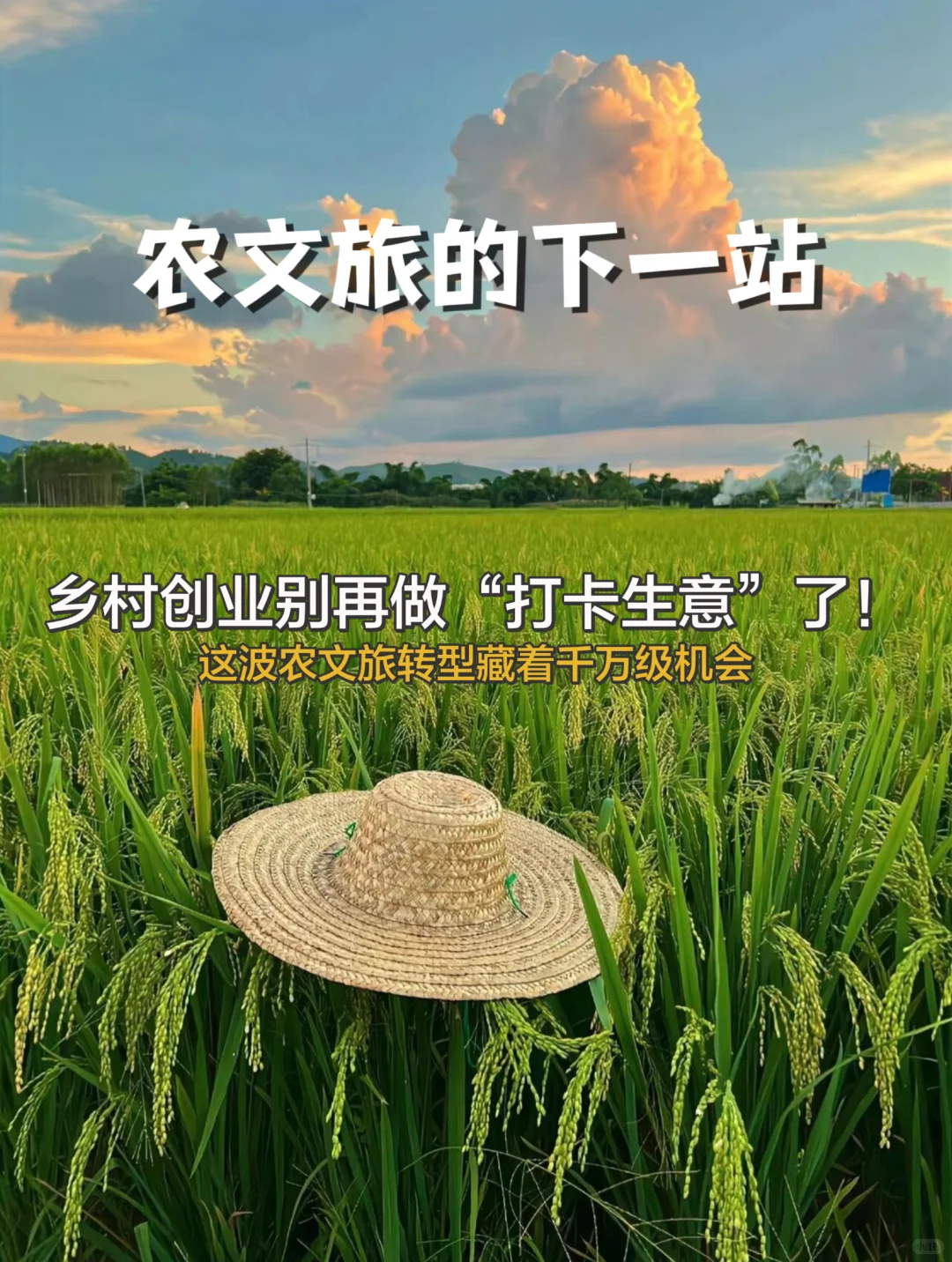 ?乡村创业|农文旅转型隐藏的机会