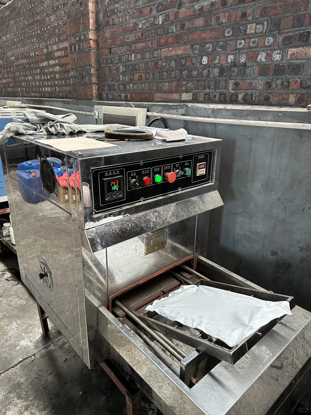 今日实拍 带你走进染厂