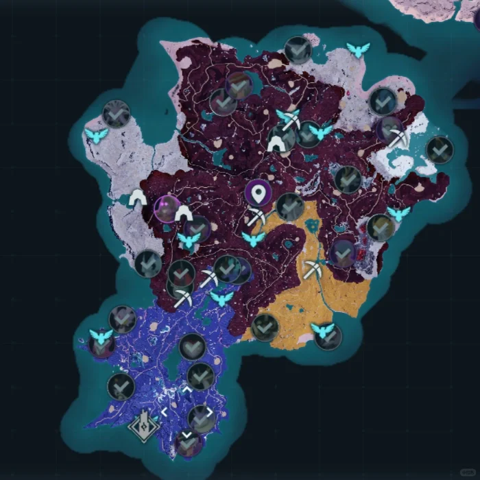 幻兽帕鲁铬铁矿位置