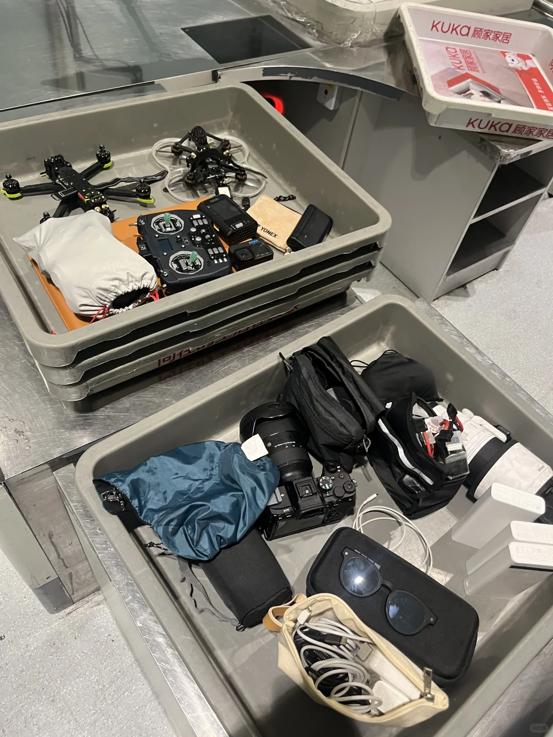 过安检才是器材党最开心的时候了吧！