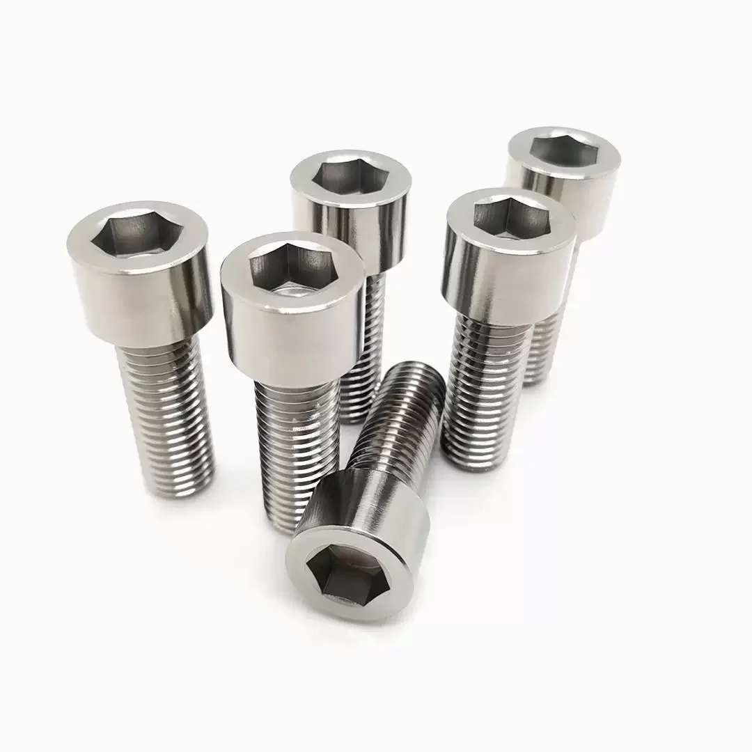 钛合金螺丝加工 钛合金螺母加工 钛合金零部