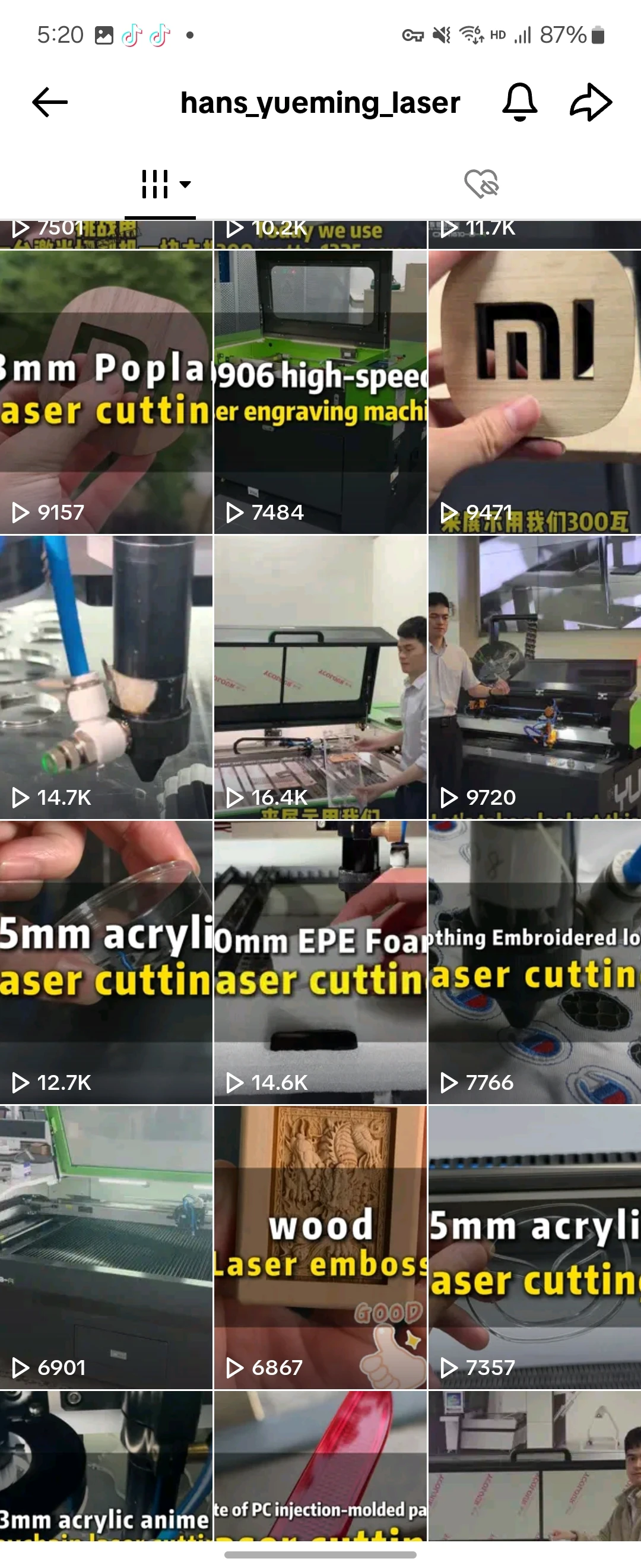 激光设备做洋抖，内容吸引大客户询盘