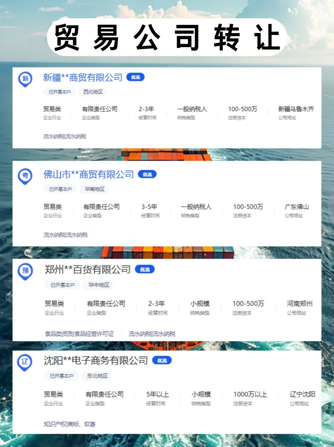 全国贸易公司转让避坑指南❗️购买贸易公司