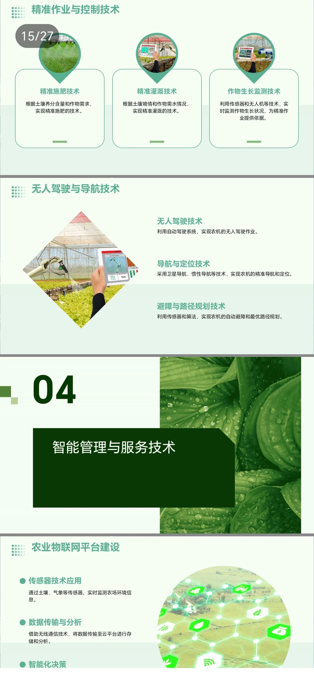 智能农场技术PPT