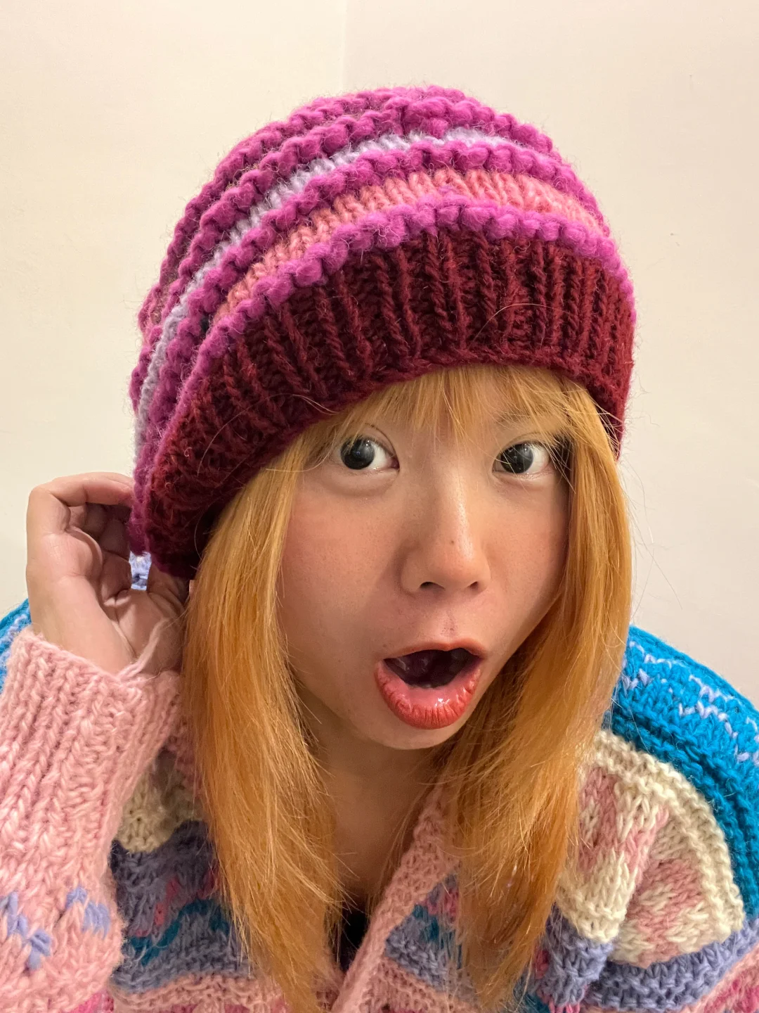 ??谁阔以拒绝冬日里的粉粉甜妹??