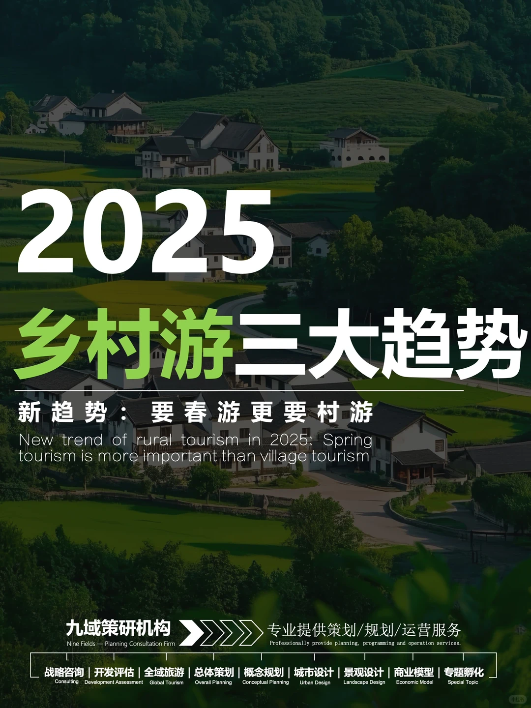 2025乡村游三大趋势?