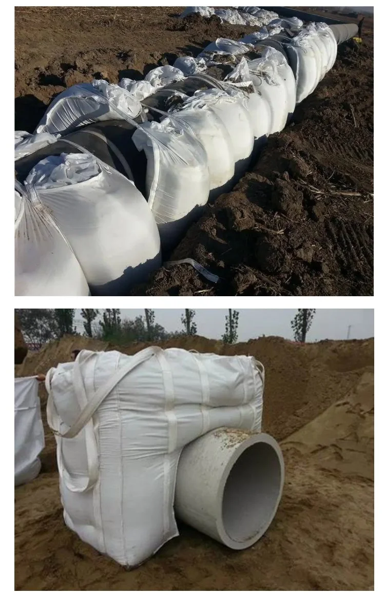 管道平衡压袋（穿越河流稳重压袋）工作原理