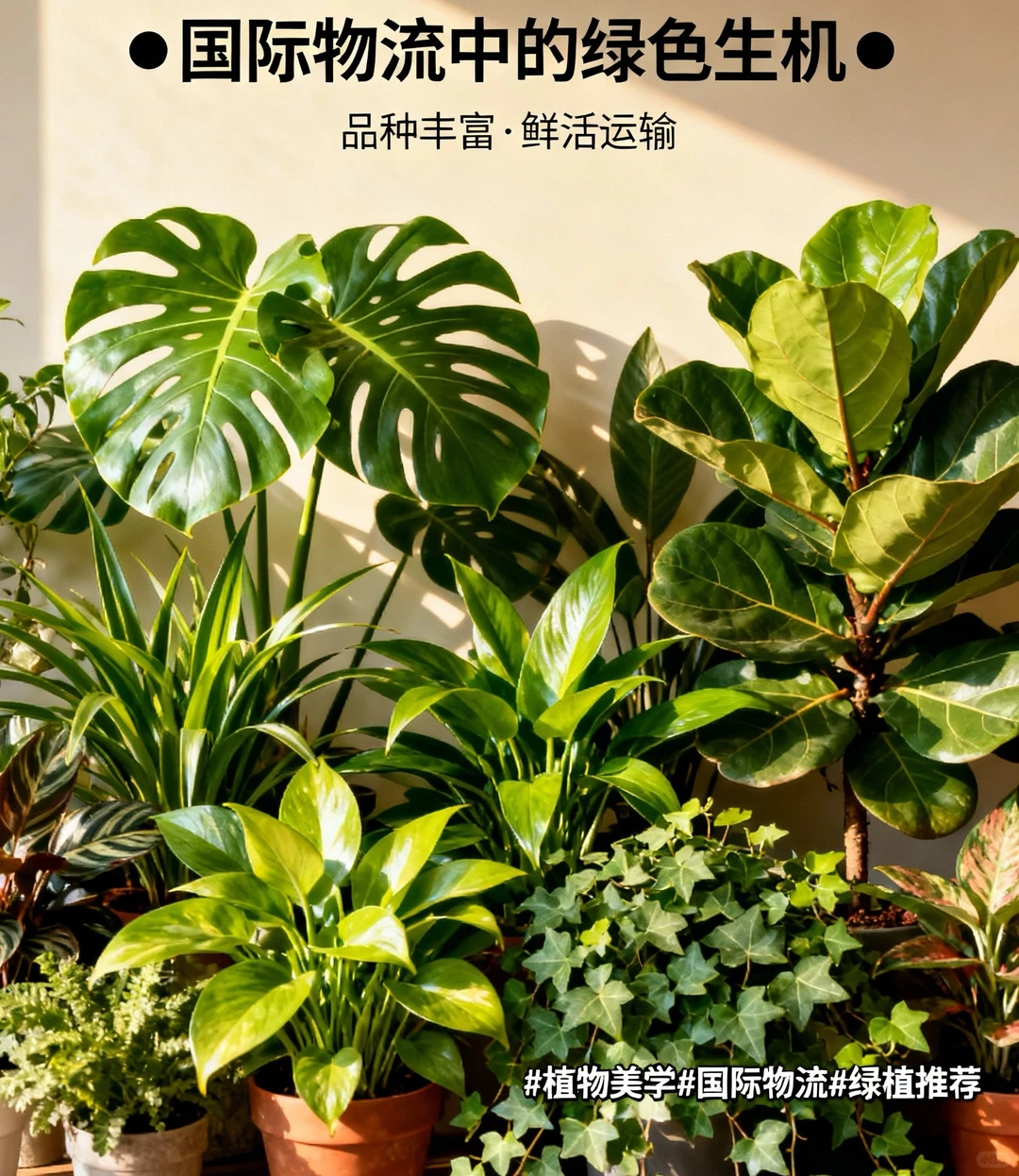 ?【把整个春天打包寄去美国？我的绿植跨境日