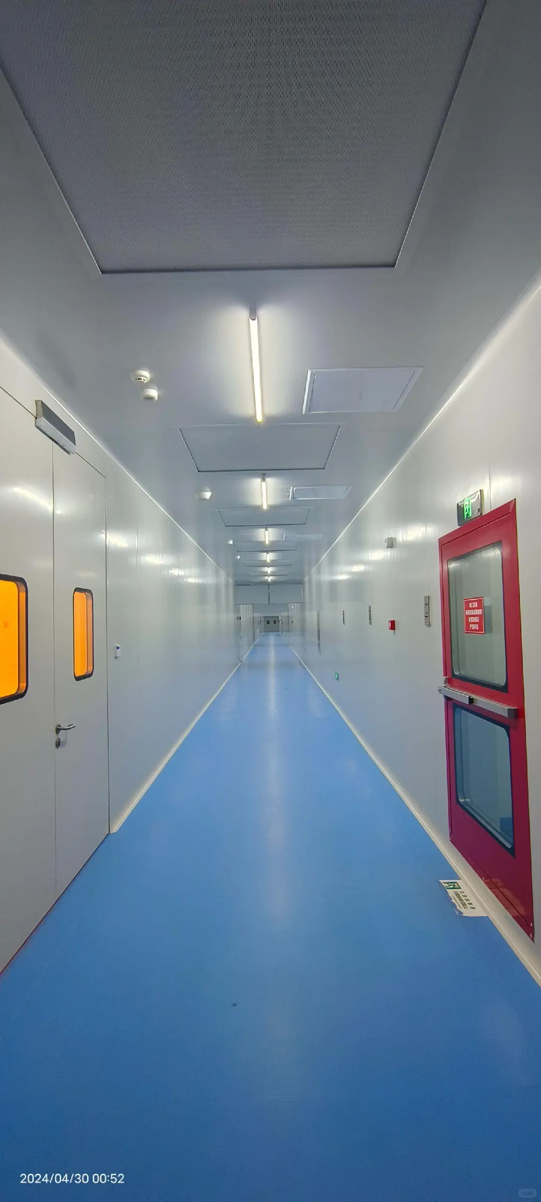 4月份完工的案例，5500平洁净厂房330万装修