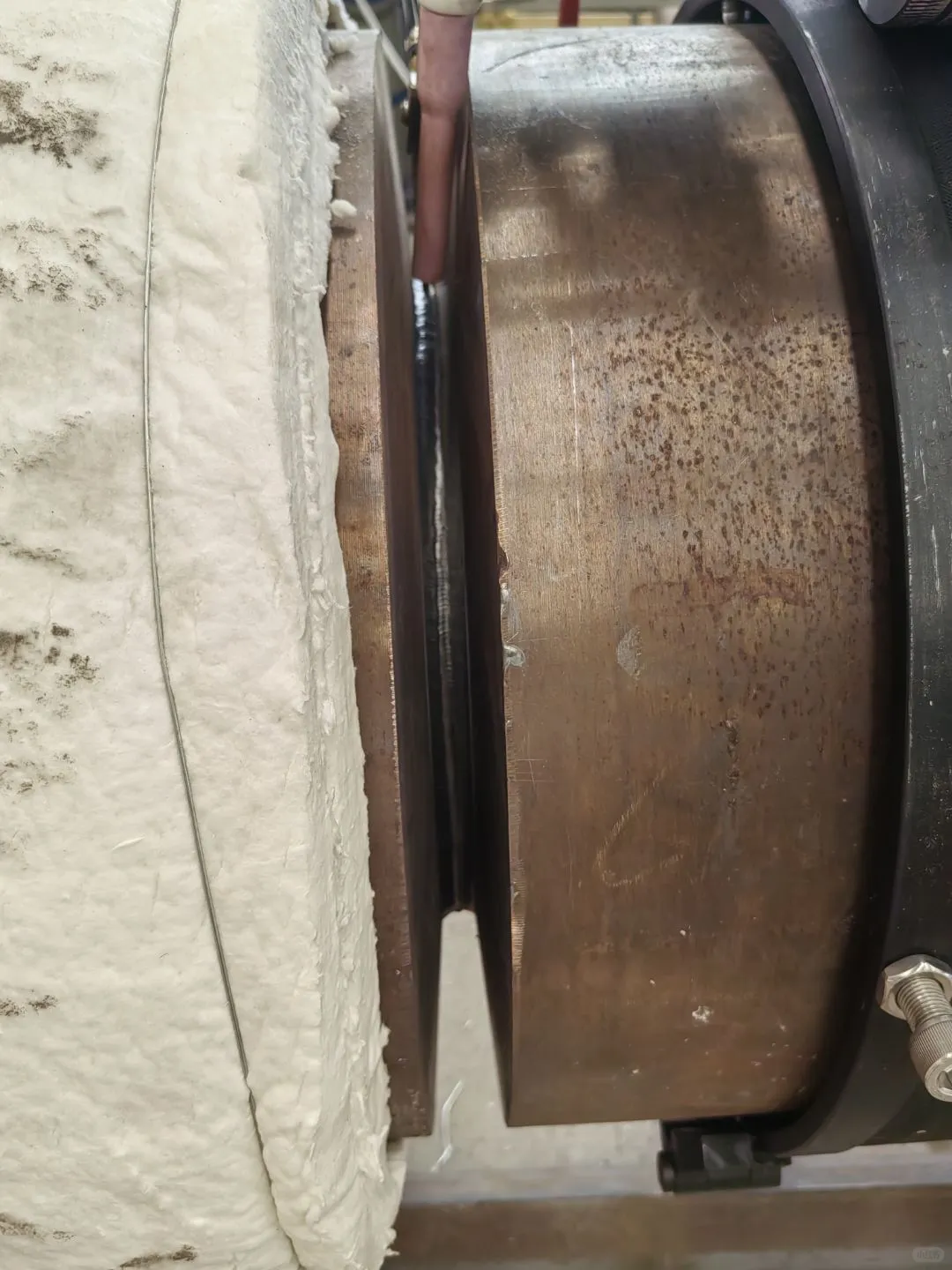 今天跟师傅下车间