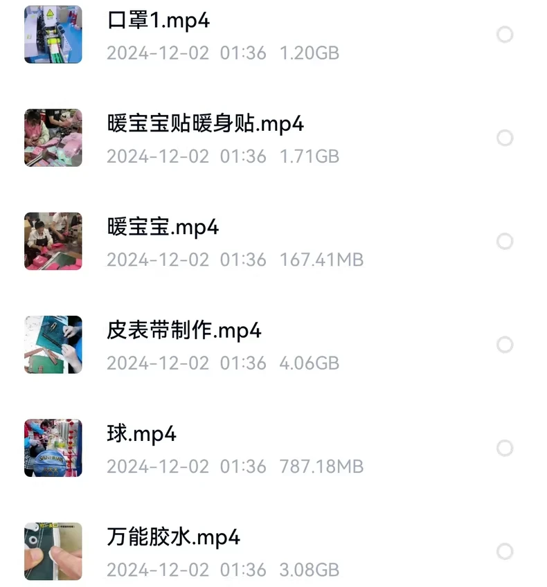 工厂生产线食品零食服装鞋子化妆品加工