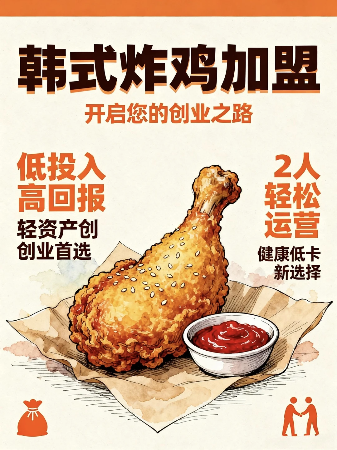 5万元开炸鸡店：2026年轻资产创业风口