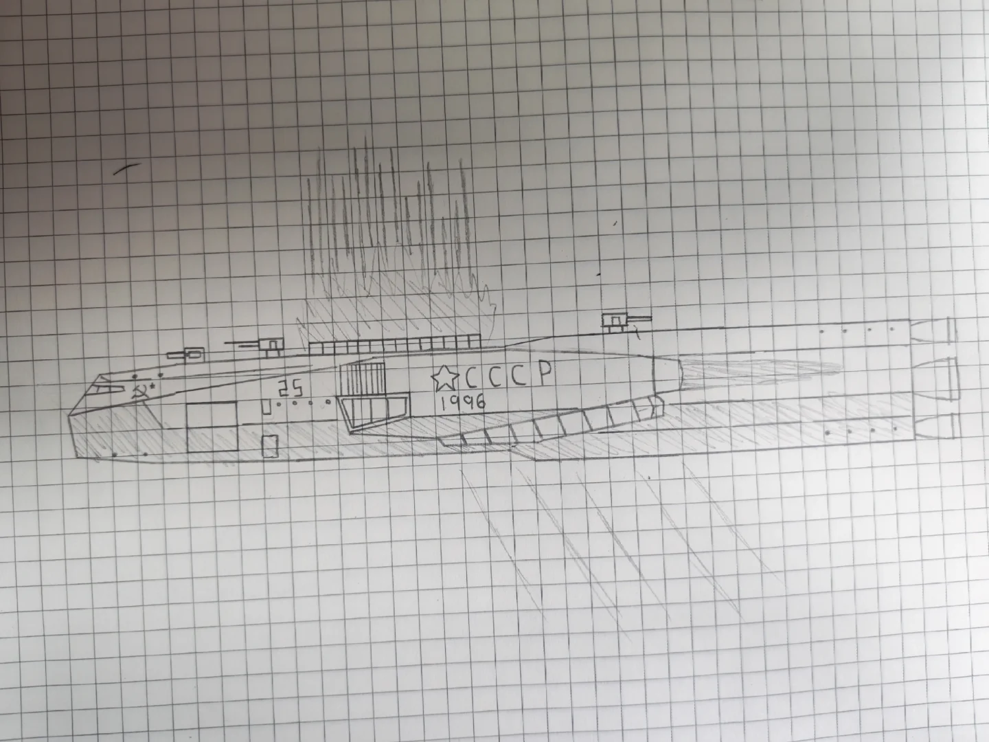 新苏联火箭军，“瓦特达”级空天轨道巡逻舰