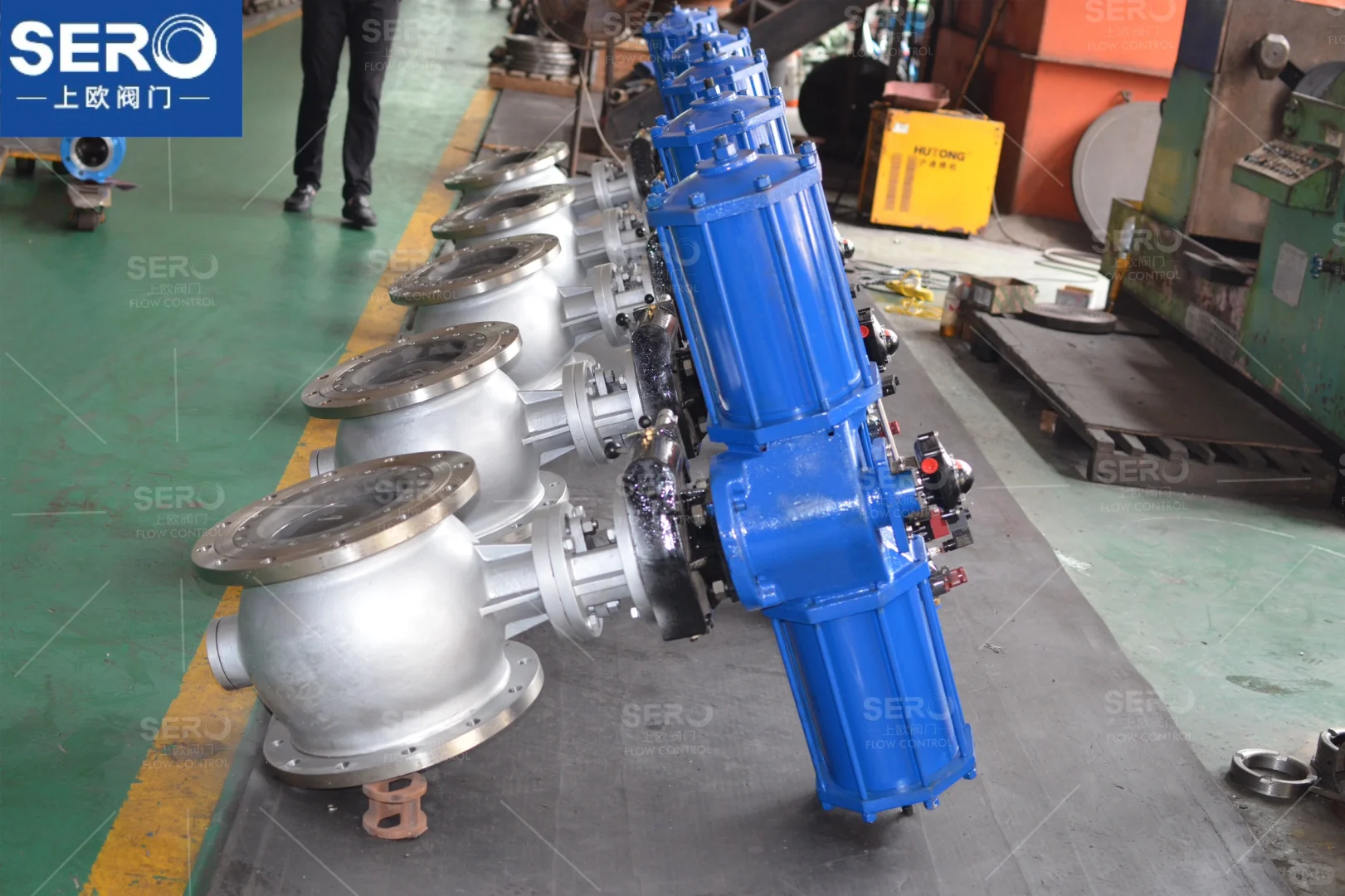 气动偏心半球阀