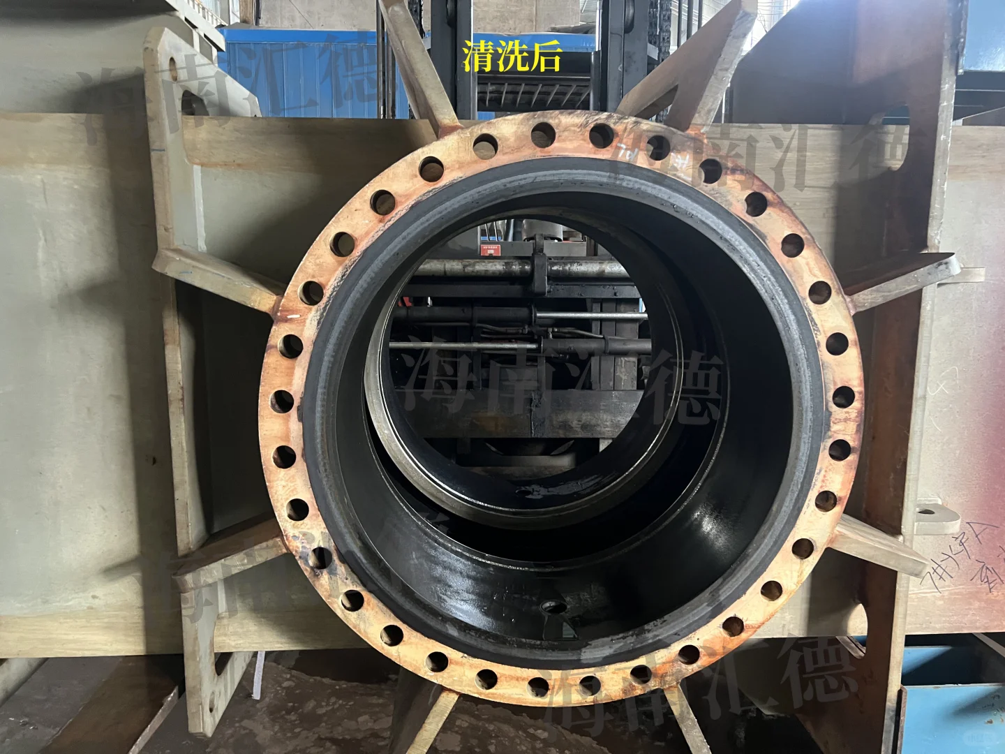 高压水射流清洗阀门技