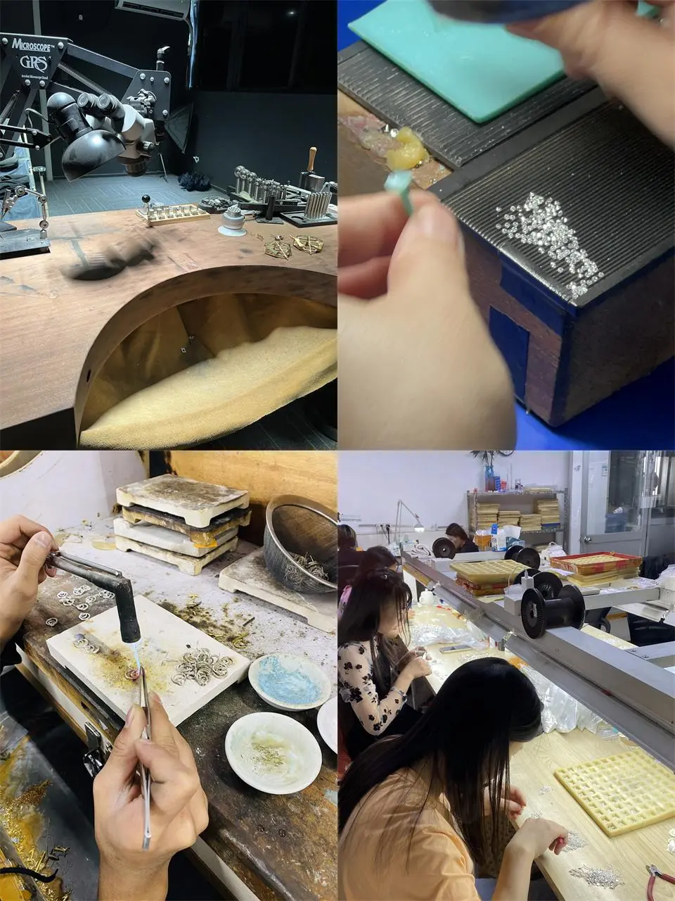“定制珠宝工厂，源头制造，工艺精湛！”