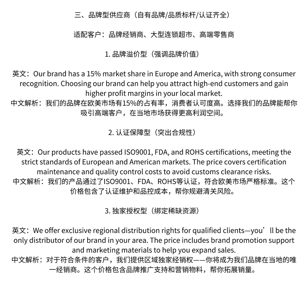 外贸人必备话术?回应客户价格贵