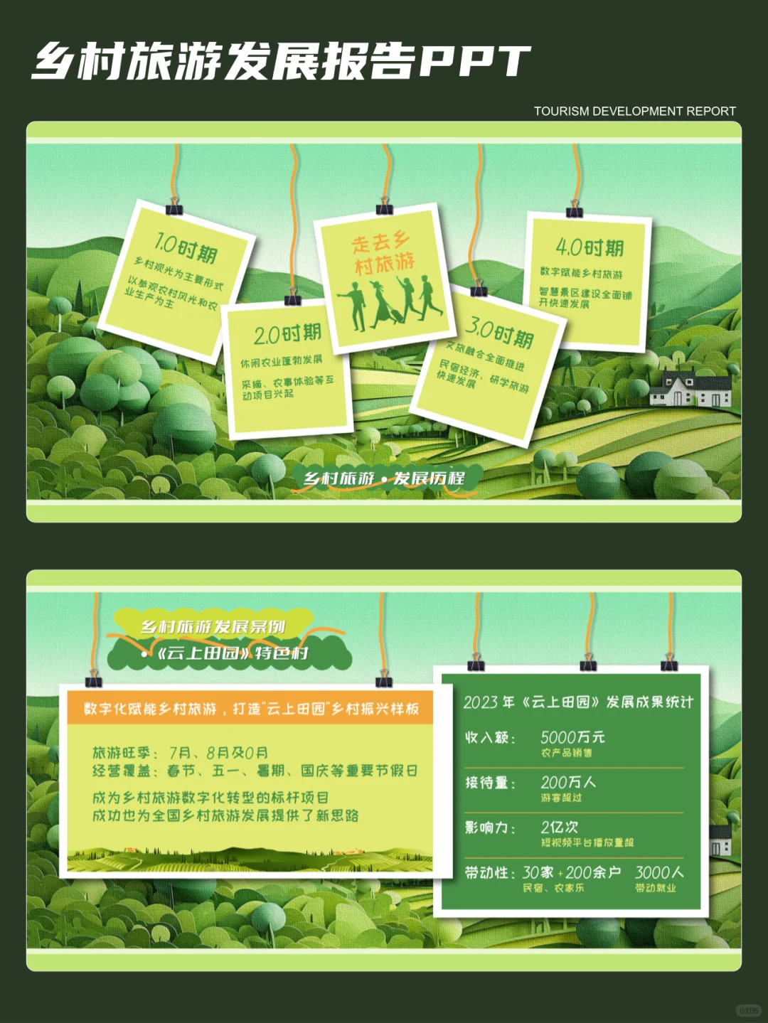 春节去乡村旅游吧！