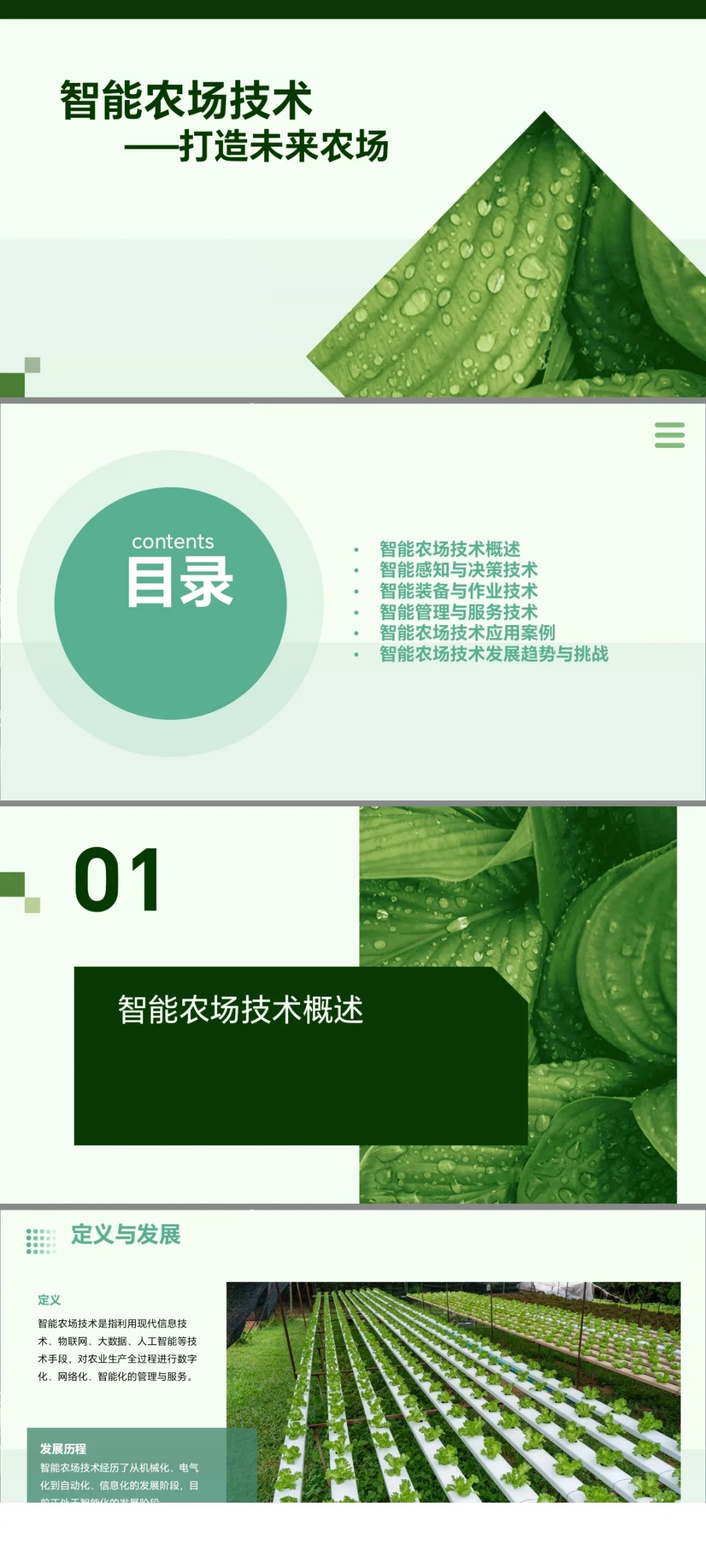 智能农场技术PPT