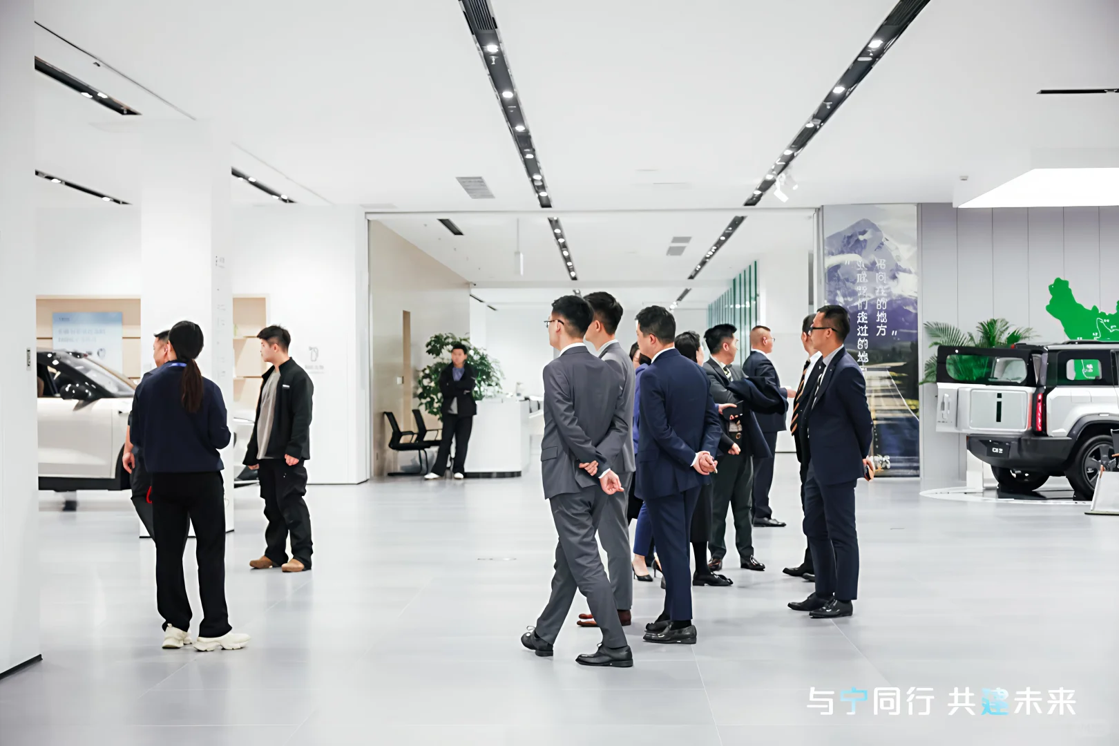 北京企业工厂参观活动跟拍