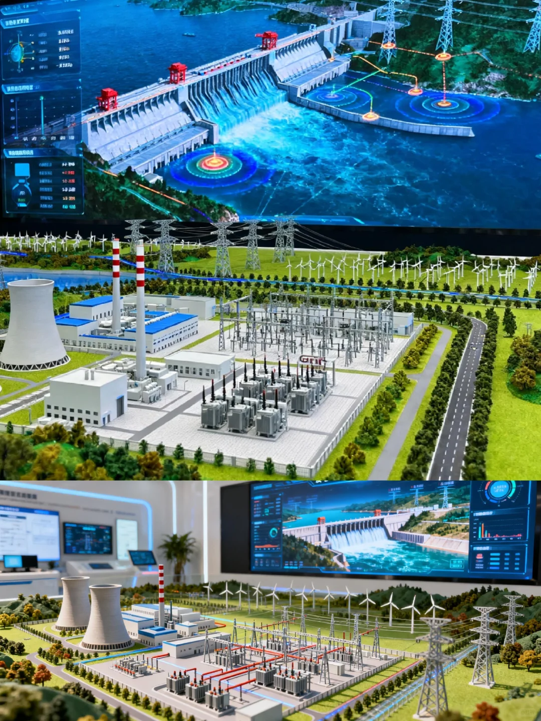 来自电力人的震撼科技感！