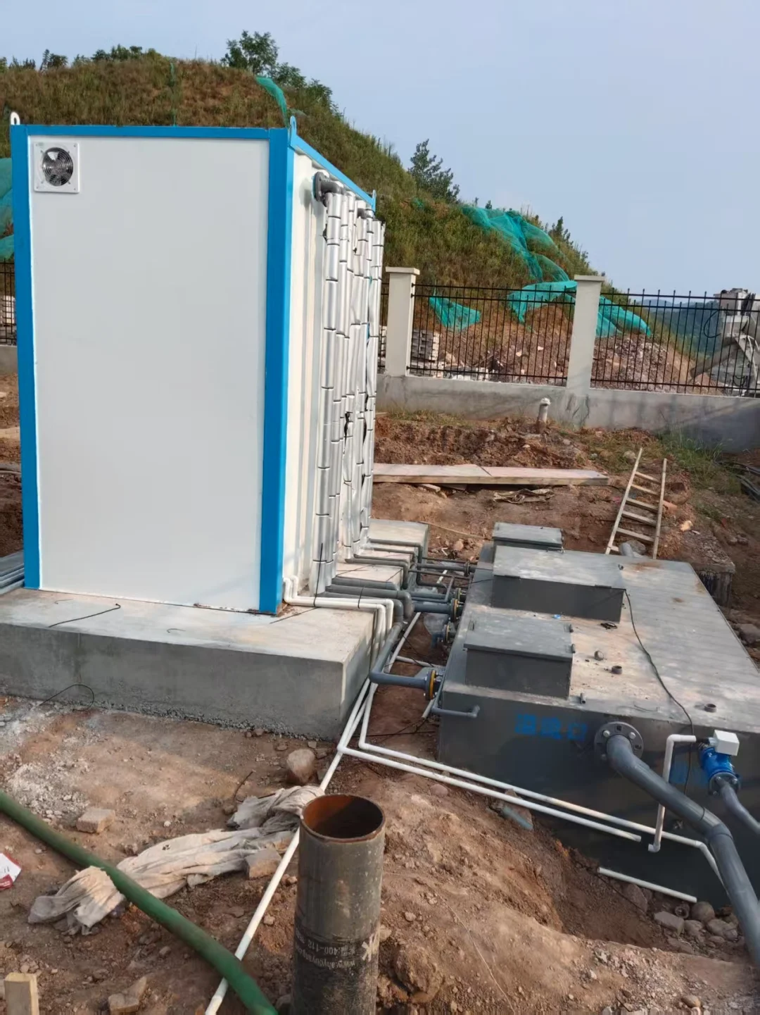 一体化污水设备安装