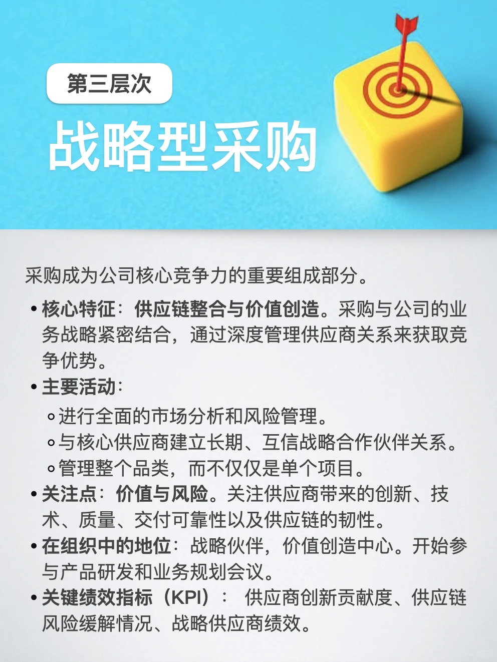 ❗️采购管理｜继续向前，会更好！加油！