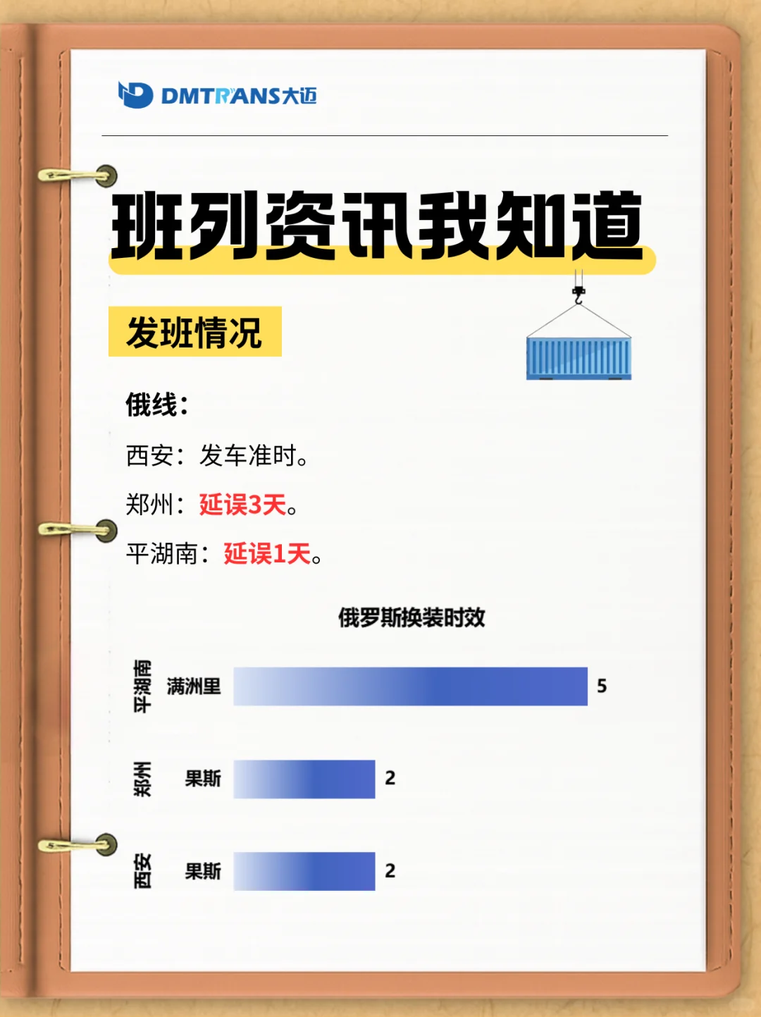 别划走！班列资讯来了~