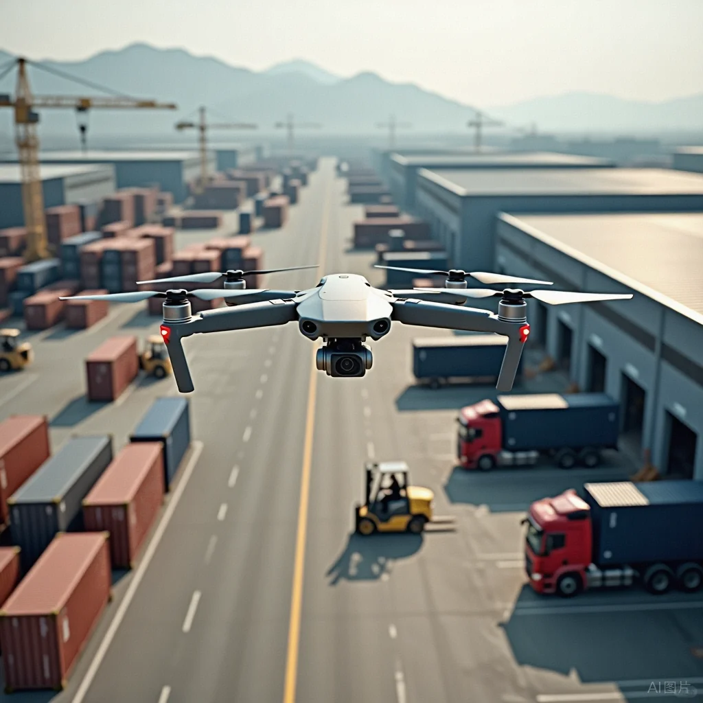 无人机配送重塑跨境电商物流