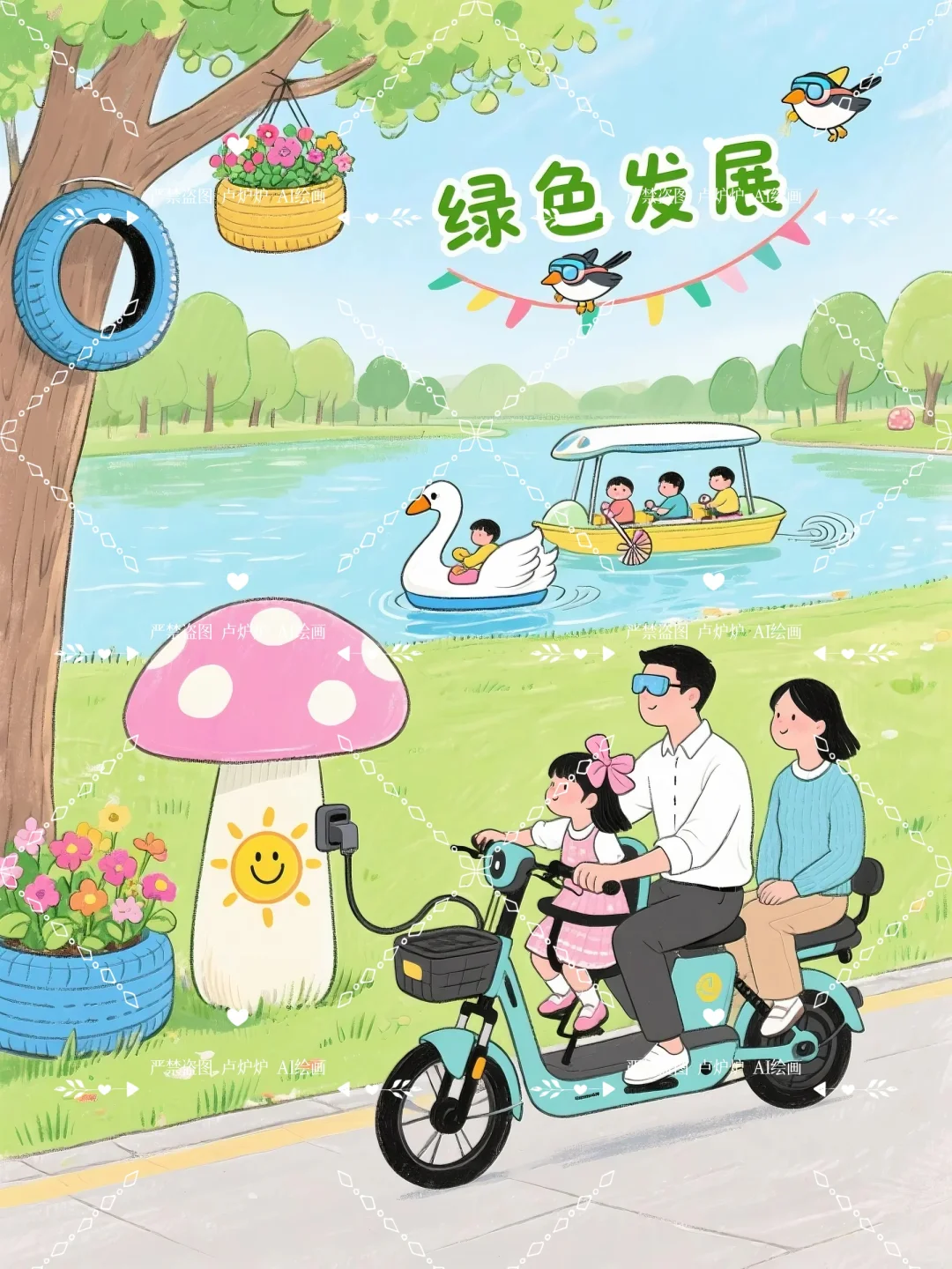 绿色发展 | 电动出行绘就家庭乐游新图景