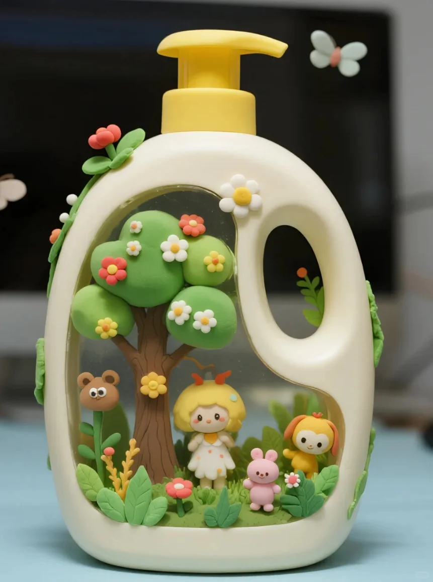 粘土｜洗衣液改造