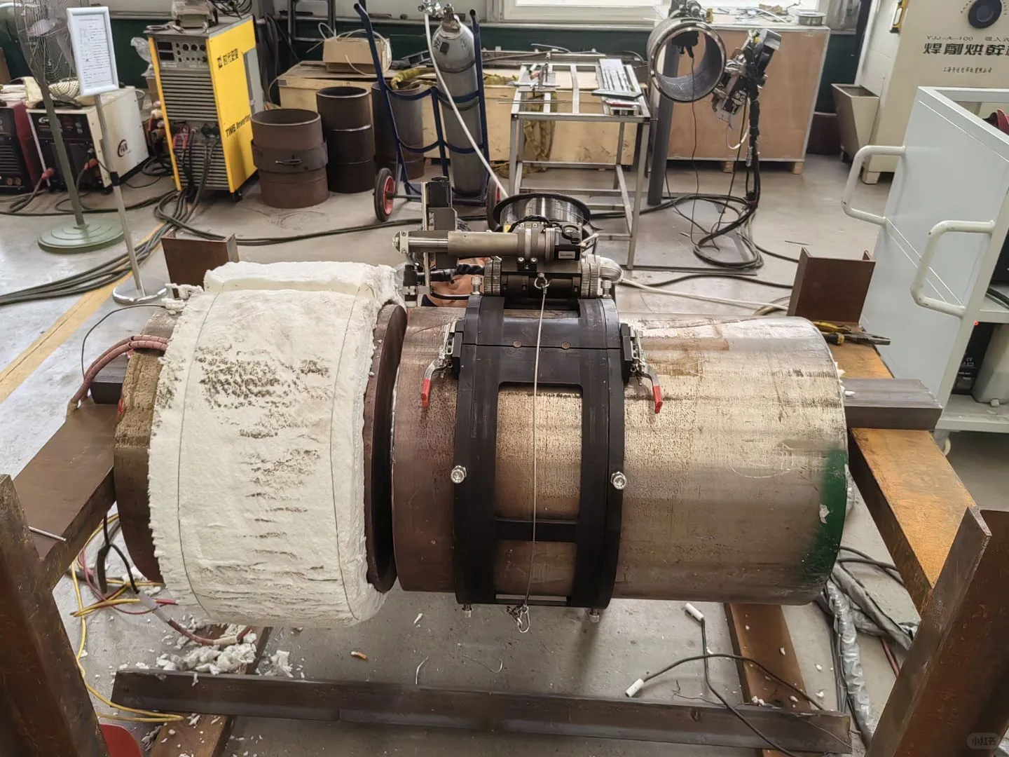 今天跟师傅下车间