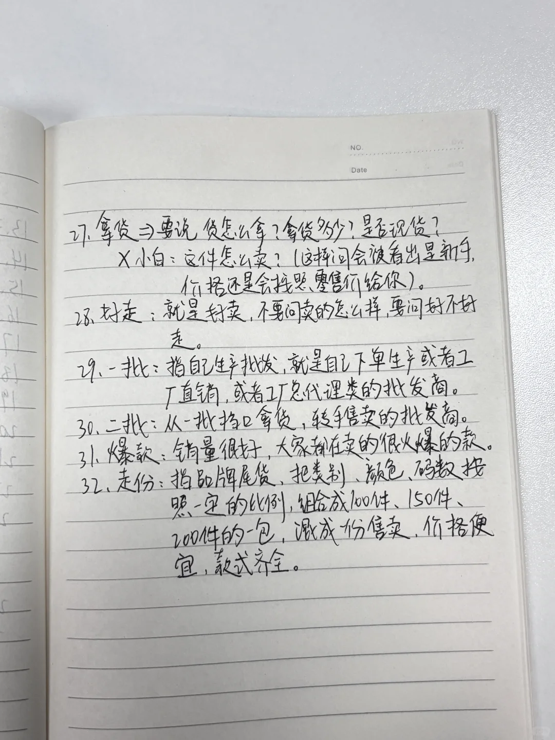 服装行业拿货黑话，这些你都知道吗❓