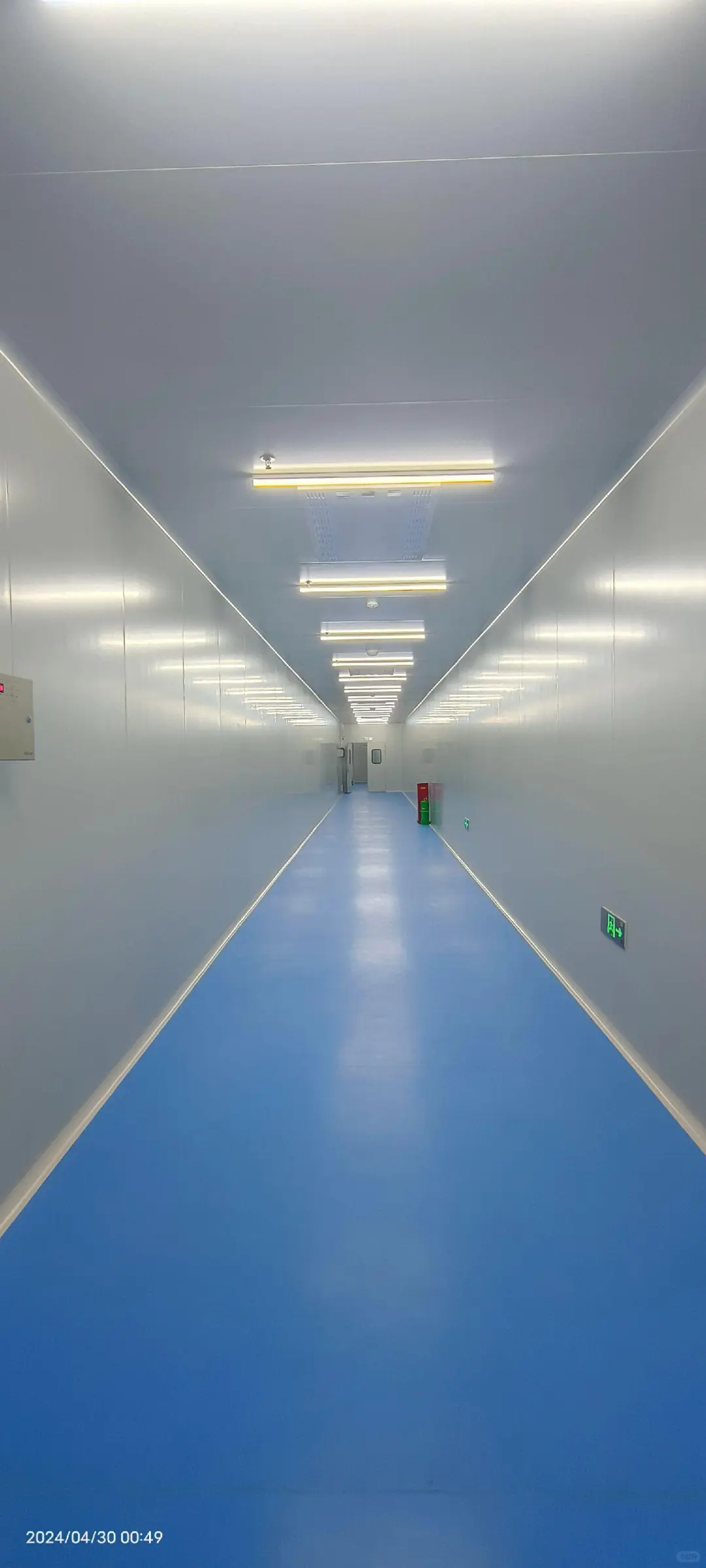 4月份完工的案例，5500平洁净厂房330万装修