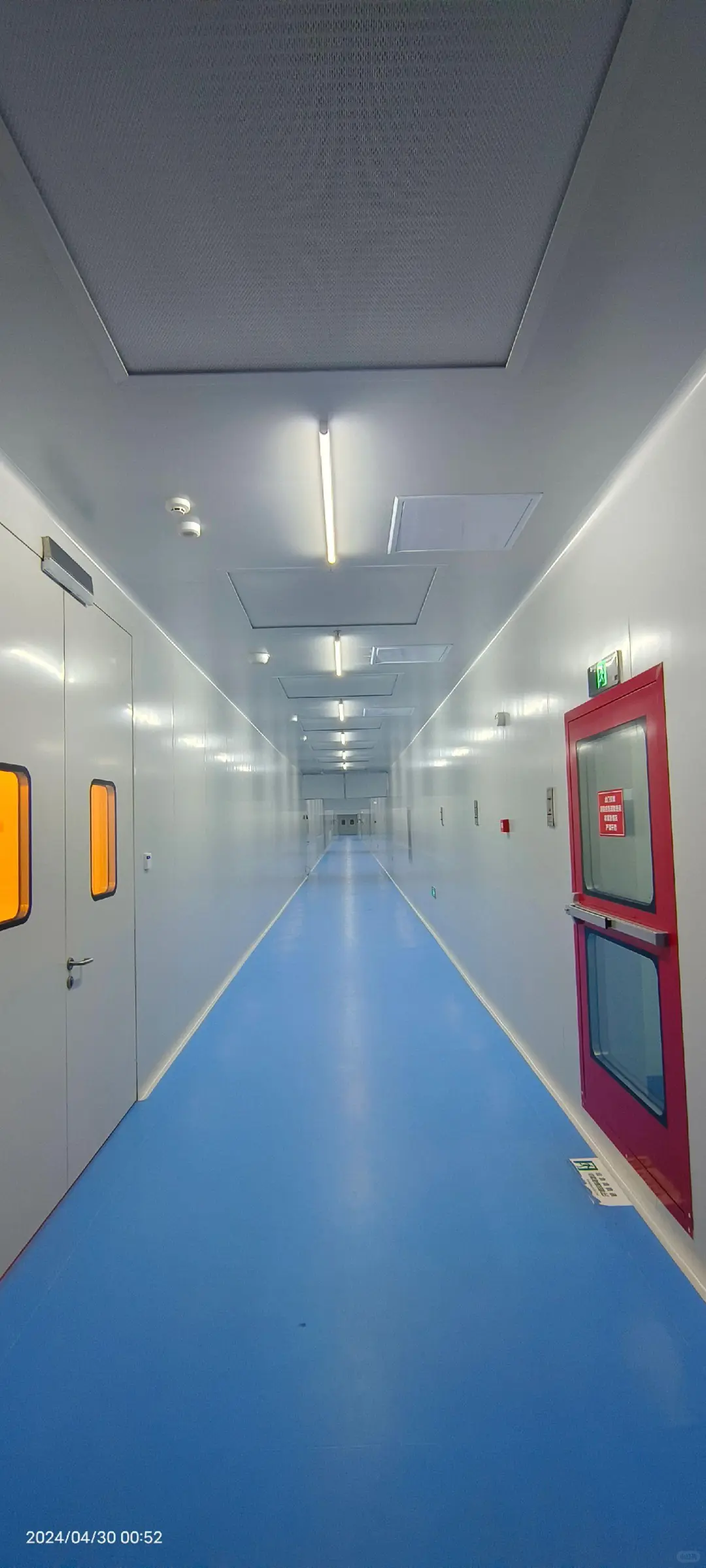 4月份完工的案例，5500平洁净厂房330万装修