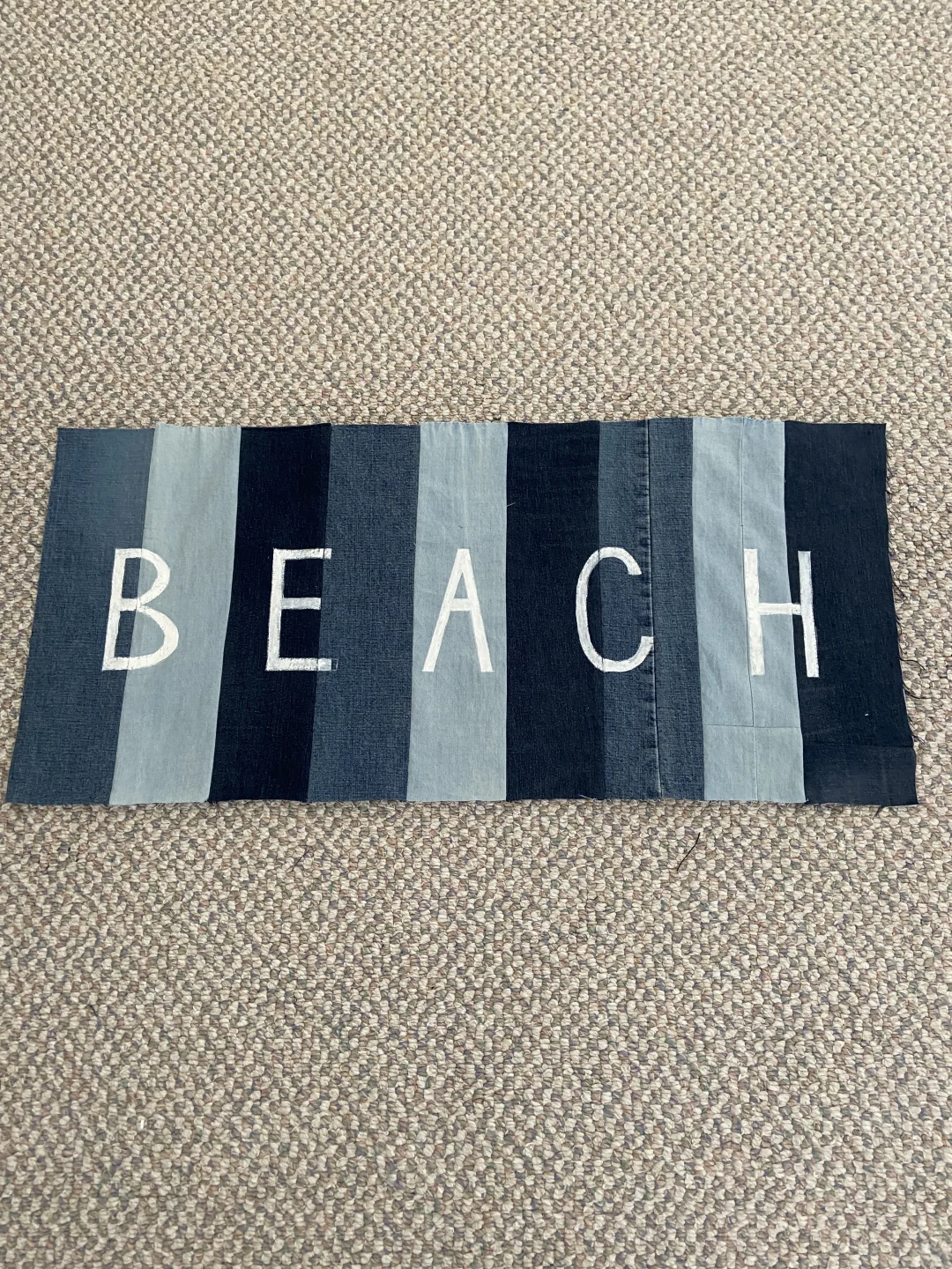 旧物改造：旧牛仔裤（3）-抱枕