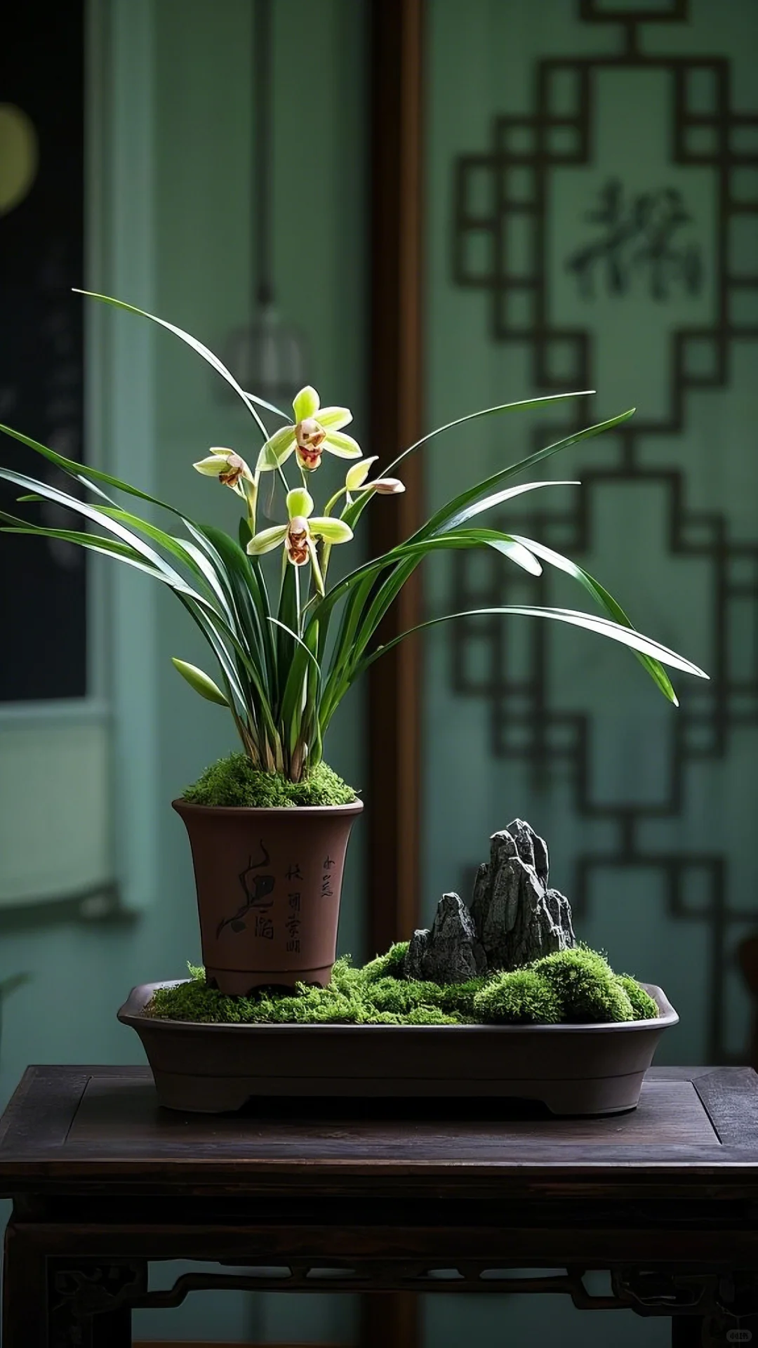 最美不过兰花