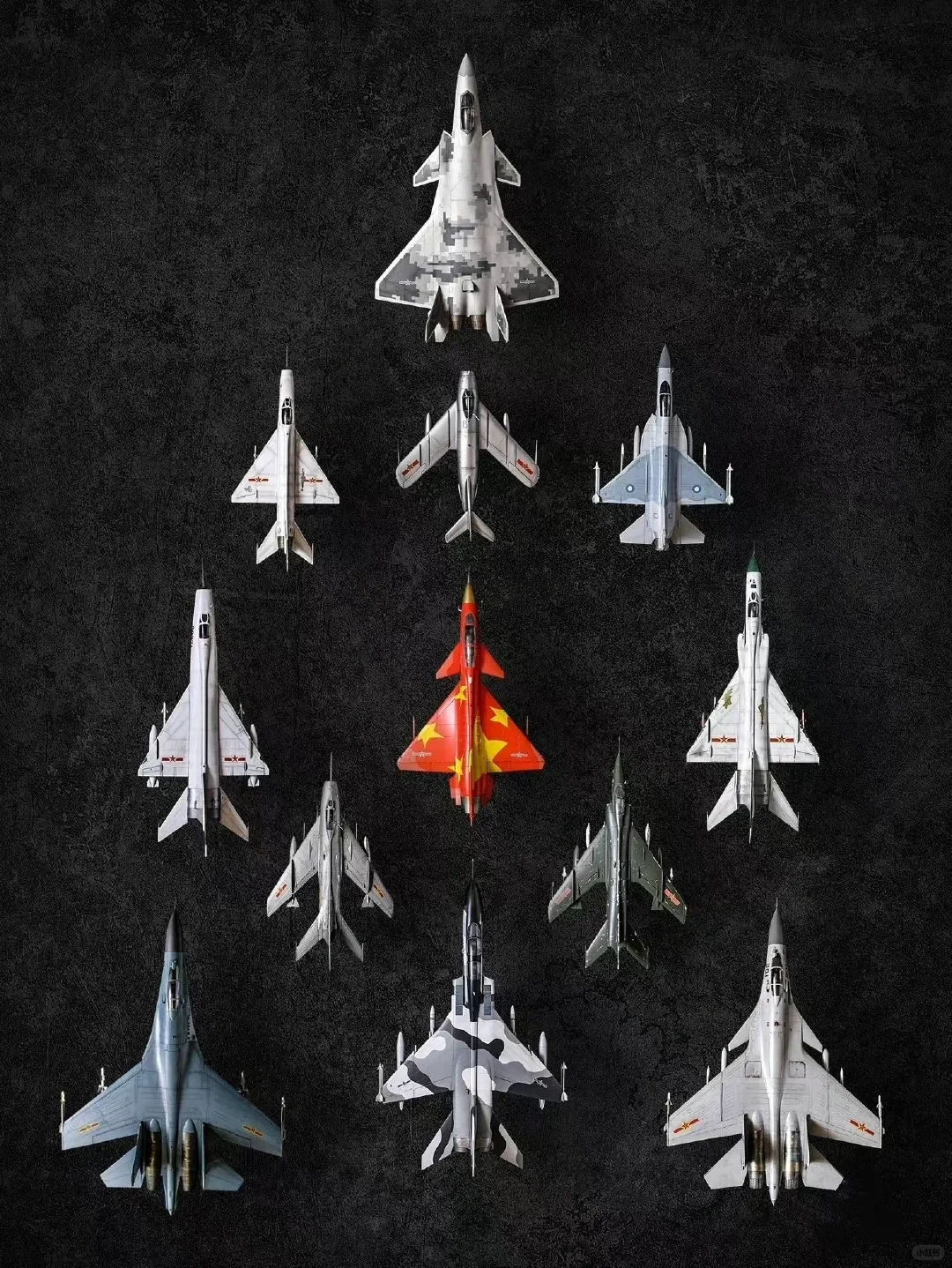 中国空军历代战机欣赏??