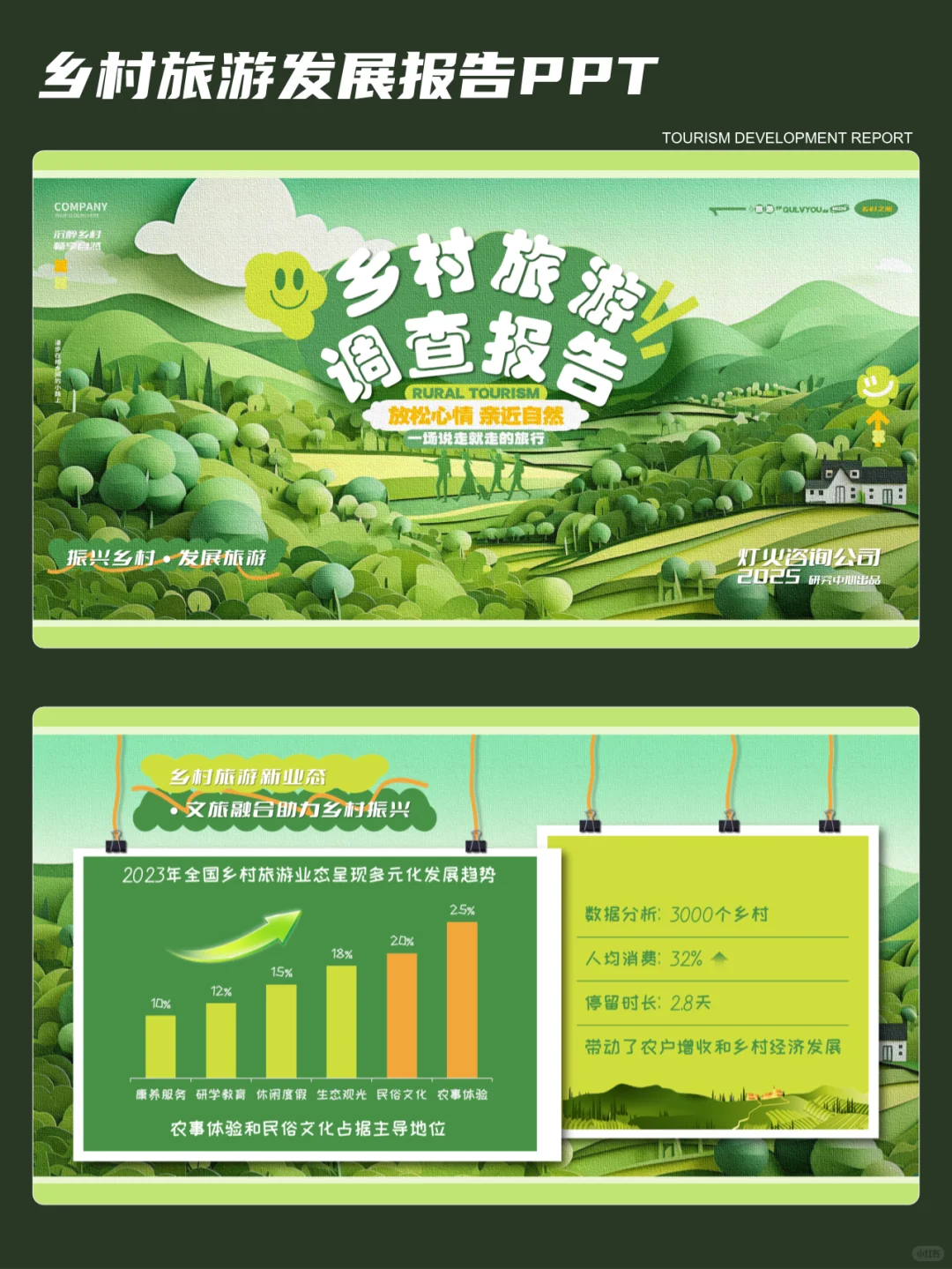 春节去乡村旅游吧！