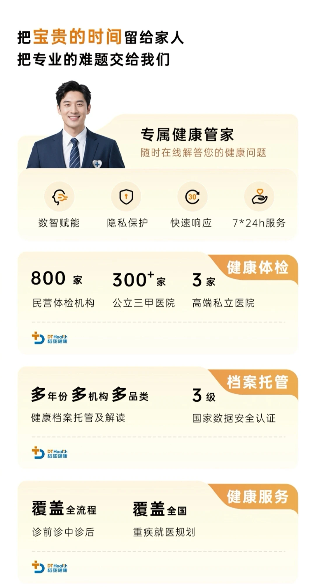 健康管理新服务来了～