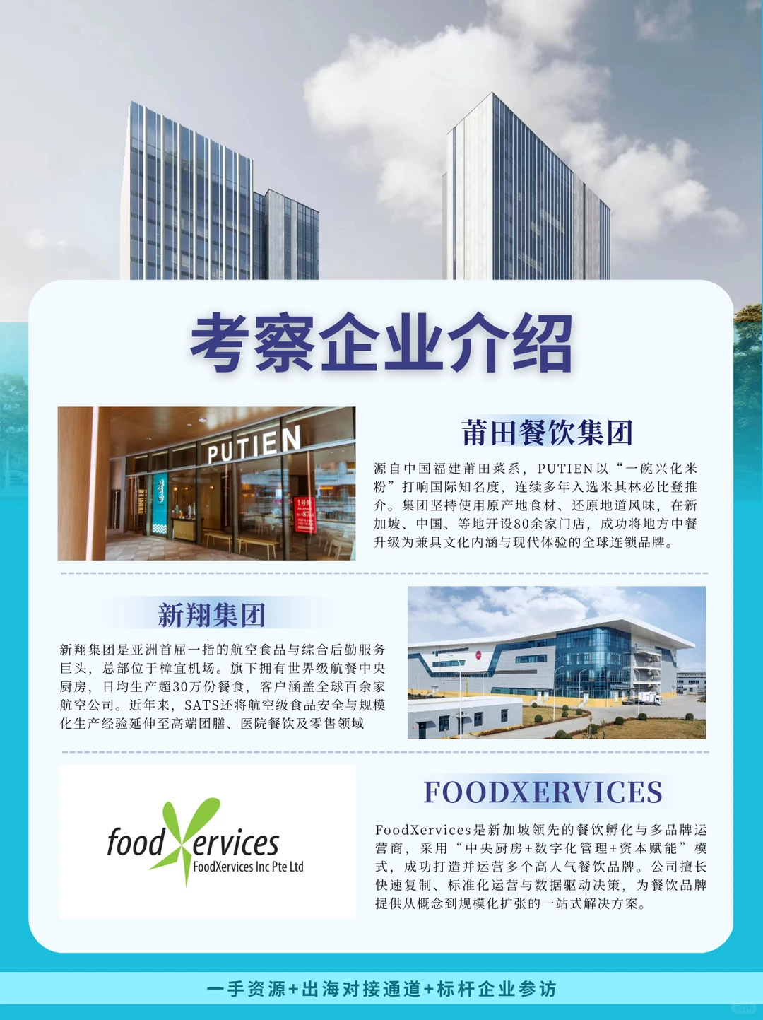 新加坡餐饮行业商务考察