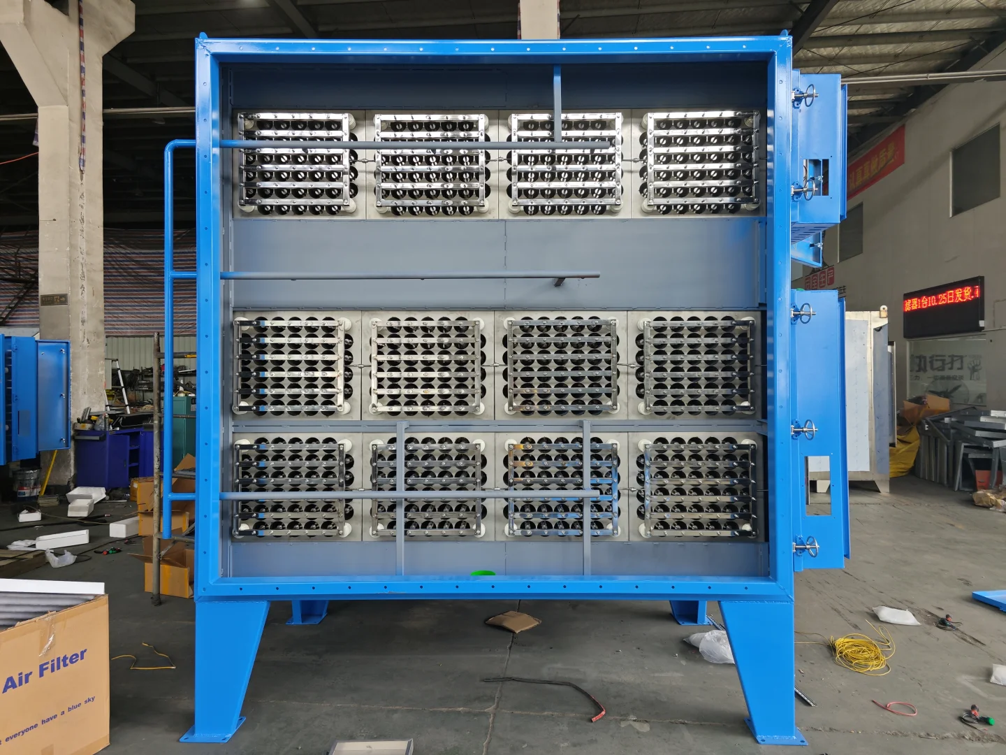 环保设备制作中