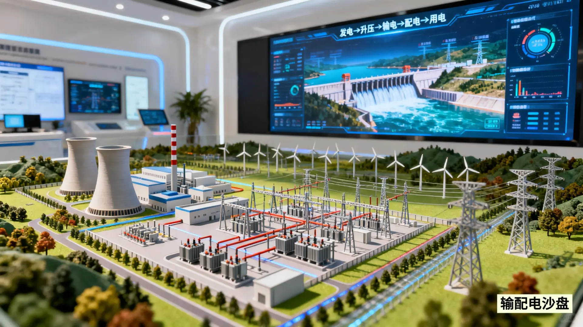 来自电力人的震撼科技感！