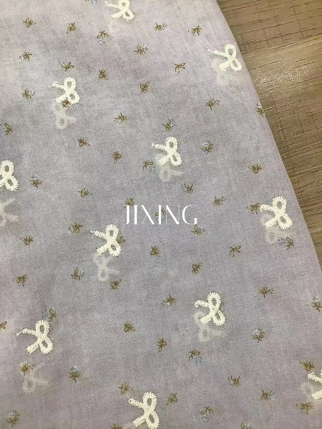 新款面料～刺绣印花工艺