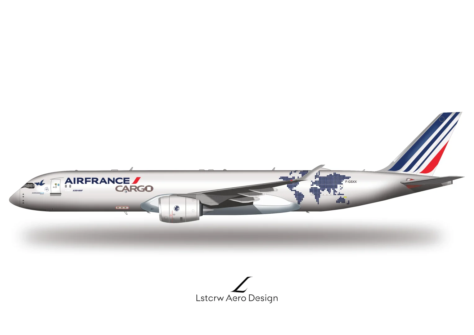 A350F不同的飞机涂装