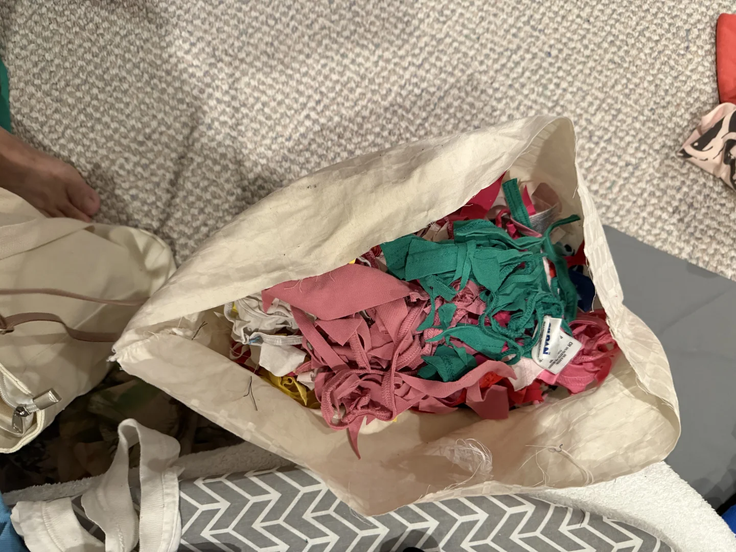 旧物改造：旧牛仔裤（3）-抱枕