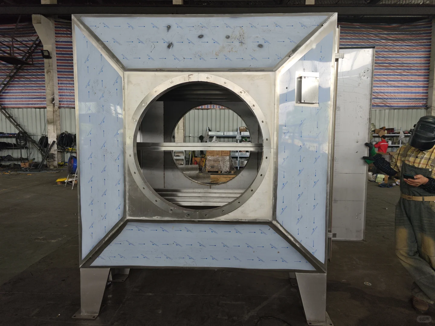 环保设备制作中