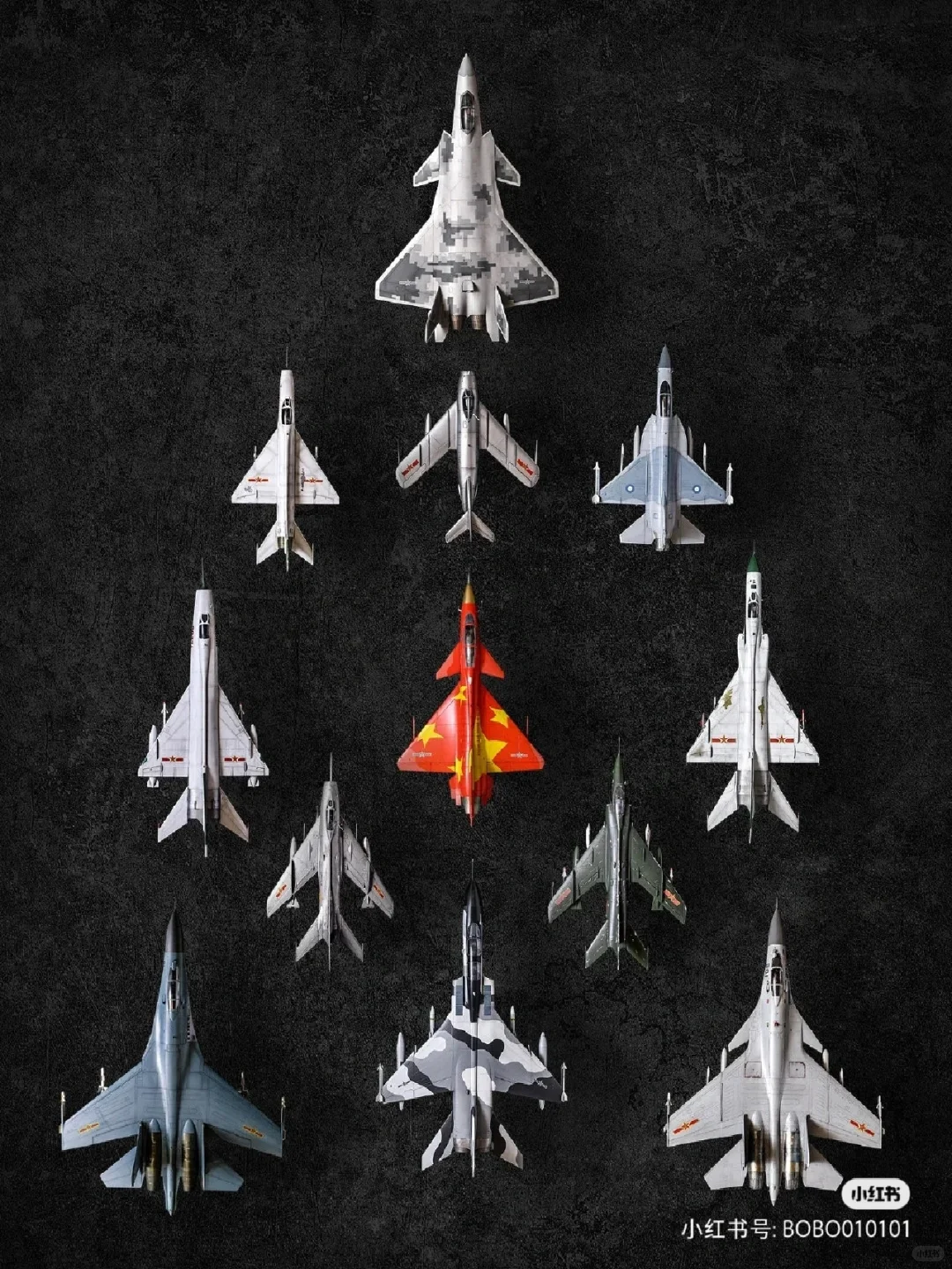 中国空军战机大全