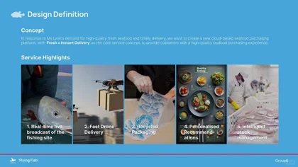 港理SSD作品 | 用无人机拯救你的海鲜胃！!